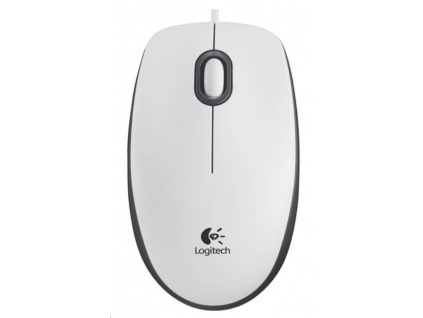 Logitech Mouse M100, white, 910-005004