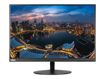 Lenovo T24d-10/ 24" IPS WLED/ 16:10/ 1920x1200/300cd-m2/1000:1/ 7ms/ VGA/ DP/ HDMI/ 4x USB/ Pivot/ VESA/ 3yw, 61B4MAT1EU