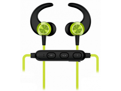 Swissten Sluchátka Bluetooth Active Limetkové, 51105092