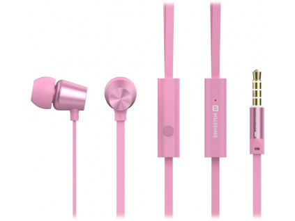 Swissten Sluchátka Earbuds Dynamic Ys500 Růžovo/Zlaté, 51107004