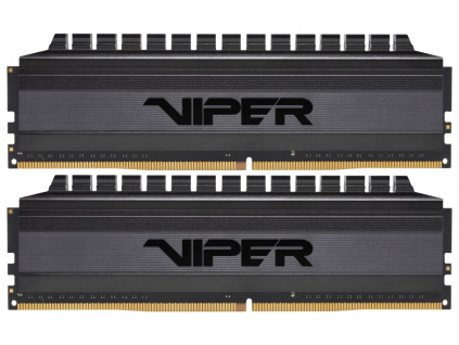 PATRIOT Viper 4 Blackout Series 8GB DDR4 3000 MHz / DIMM / CL16 / Heat shield / KIT 2x 4GB, PVB48G300C6K