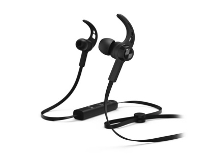 HAMA headset Connect/ bezdrátová sluchátka + mikrofon/ špuntová/ Bluetooth/ citlivost 96 dB/mW/ černá
