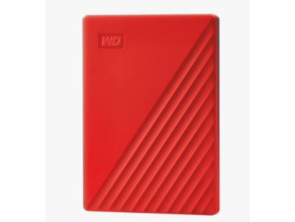 Ext. HDD 2,5'' WD My Passport 2TB USB 3.0. červený