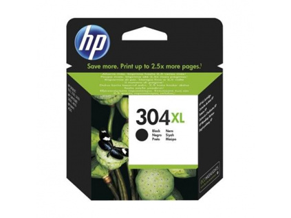 HP 304XL Black Ink Cartridge, N9K08AE