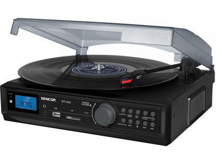 STT 212U GRAMOFON S USB/SD/FM/BT SENCOR