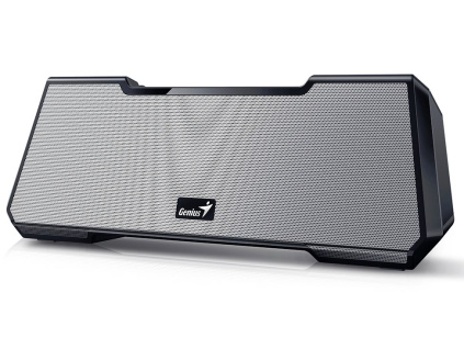 GENIUS repro MT-20/ 2.1/ Bluetooth/ dobíjecí/ stříbrný