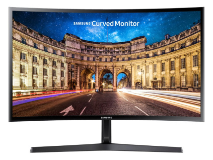 SAMSUNG 23,5" C24F396 FullHD/ 1920x1080/ VA/ 16:9/ 250cd/m2 / 4ms/ HDMI/ D-Sub/ 3,5mm audio, LC24F396FHUXEN