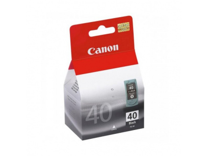 Canon inkoustová náplň PG-40Bk/ černá, 0615B001