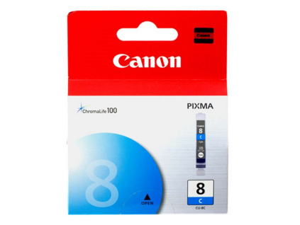 Canon inkoustová náplň CLI-8C/ modrá, 0621B001