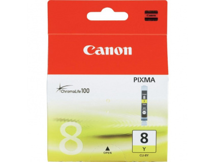 Canon inkoustová náplň CLI-8Y/ žlutá, 0623B001
