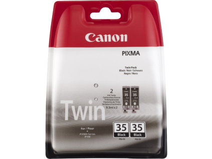 Canon inkoustová náplň PGI-35Bk/ černá/ Twin pack