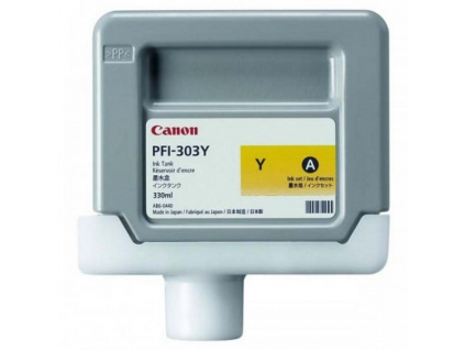 Canon Zásobník inkoustu PFI-301Y/ iPF-8x00/ iPF-9x00/ Žlutý, 1489B001