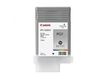 Canon Zásobník inkoustu PFI-103PGY/ iPF-5100/ 6100/ Matná černá, 2214B001
