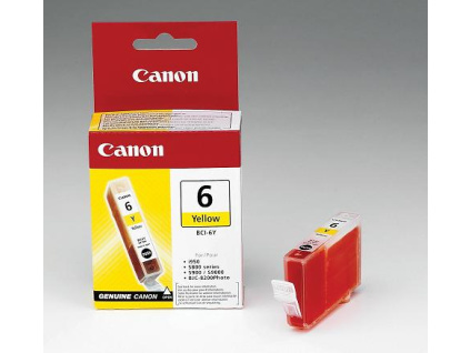Canon cartridge BCI-6Y Yellow (BCI6Y), 4708A002
