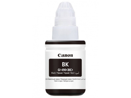 Canon inkoustová náplň GI-490PGBK/ Černá