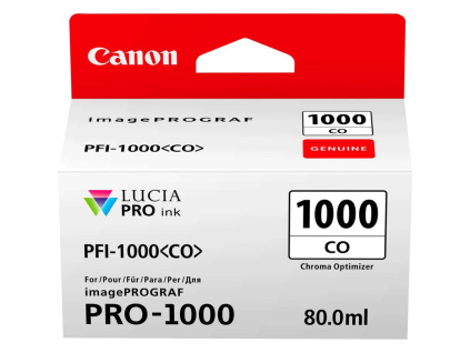Canon inkoustová náplň PFI-1000 (chroma optimizer, 80ml) pro Canon imagePROGRAF PRO-1000