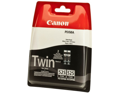 Canon inkoustová náplň PGI-525Bk/ 2ks v balení/ Černá, 4529B010