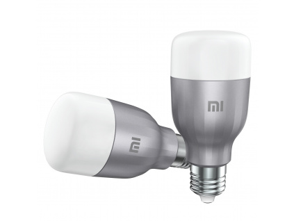 Chytrá žárovka Xiaomi Mi LED Colorful, 10W, E27, RGB 2 pack