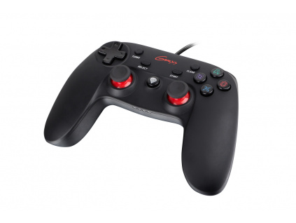 Drátový gamepad Genesis P65, pro PS3/PC, vibrace, NJG-0707