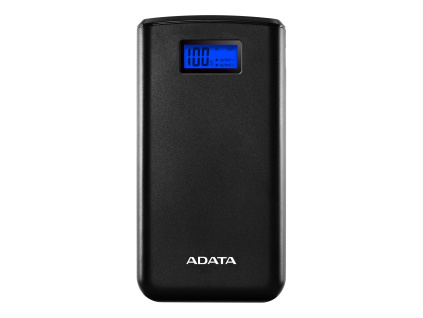 ADATA S20000D Power Bank 20000mAh černá, AS20000D-DGT-CBK