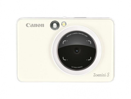CANON Zoemini S - instantní fotoaparát - perleťová bílá