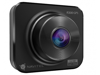 NAVITEL R300 GPS FHD kamera do auta (driver cam 1920x1080, lcd 2 in 320x240) černá