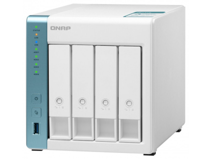 QNAP TS-431K 1,7GHz/1GBRAM/4xSATA/2xGbE/3xUSB3.2, TS-431K