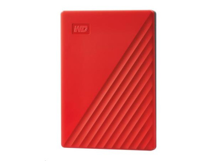 WD My Passport portable 2TB Ext. 2.5" USB3.0 Red, WDBYVG0020BRD-WESN