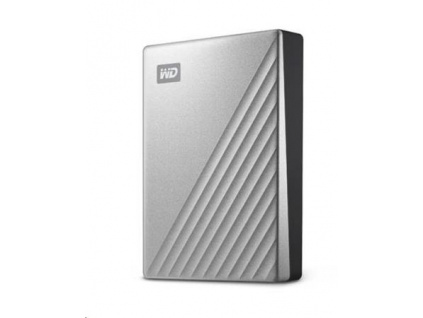 WD My Passport ULTRA 4TB Ext. 2.5" USB3.0 Silver for MAC USB-C, WDBPMV0040BSL-WESN