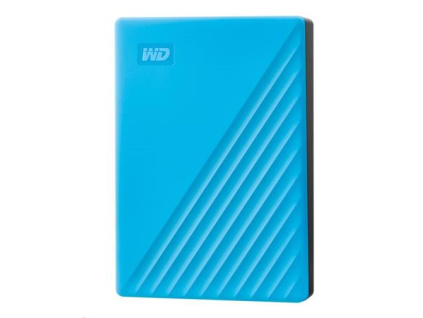 WD My Passport portable 4TB Ext. 2.5" USB3.0 Blue, WDBPKJ0040BBL-WESN
