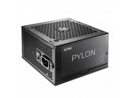 XPG PYLON zdroj 650W 80+BRONZE, PYLON650B-BKCEU