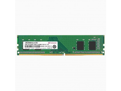 DIMM DDR4 8GB 2666MHz TRANSCEND 1Rx16 1Gx16 CL19 1.2V, JM2666HLG-8G