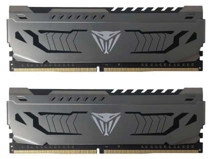 PATRIOT Viper 4 Steel Series 16GB DDR4 3200 MHz / DIMM / CL16 / Heat shield / KIT 2x 8GB, PVS416G320C6K