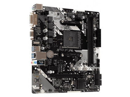 ASRock A320M-HDV R4.0/ A320 / AM4 / 2x DDR4 DIMM / 1x M.2 / HDMI / DVI-D / D-Sub / mATX, A320M-HDV R4.0