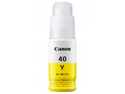 Canon inkoustová náplň GI-40 Žlutá, 3402C001