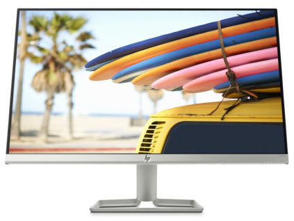 HP 24fw 24"/ 1920x1080/ IPS/ 5ms/ 300 cd/m2 / VGA/ HDMI/ matný/ stříbrný + bílý, 3KS62AA#ABB