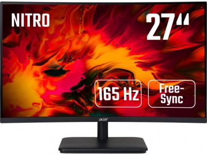 27'' Acer ED270RP - VA, FullHD@165Hz, 5ms, 250cd/m2, 16:9, HDMI, DP, FreeSync, UM.HE0EE.P01