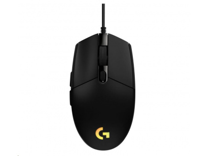 Logitech herní myš G102 2nd Gen LIGHTSYNC Gaming Mouse, USB, EER, Black, 910-005823