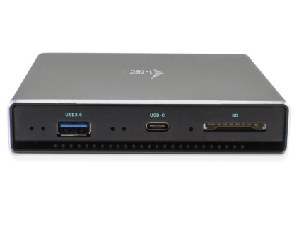 i-tec dokovací stanice USB-C Storage Dock 4K/ HDMI/ USB 3.0/ USB-C/ SD/ Power Delivery 85W, C31HDD4KDOCKPD