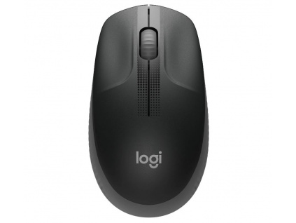 Logitech bezdrátová myš M190 Full-Size Wireless Mouse, černá, 910-005905