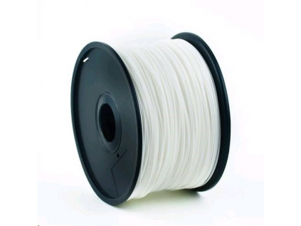 GEMBIRD Tisková struna (filament) ABS, 1,75mm, 1kg, bílá, 3DP-ABS1.75-01-W