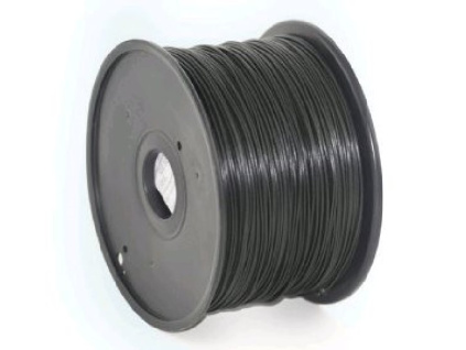 GEMBIRD Tisková struna (filament), PLA, 1,75mm, 1kg, černá, TIF052110