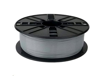 GEMBIRD Tisková struna (filament), PLA, 1,75mm, 1kg, stříbrná, TIF0521E0