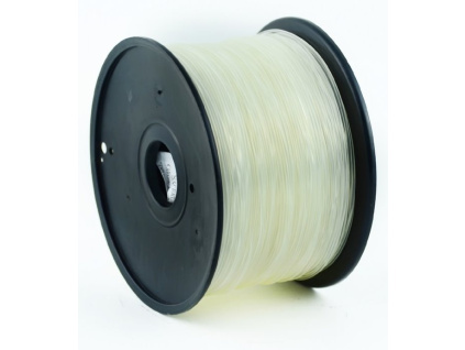GEMBIRD 3D ABS plastové vlákno pro tiskárny, průměr 1,75mm, 1kg, transparent, 3DP-ABS1.75-01-TR