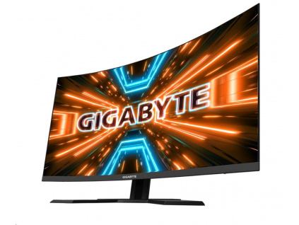 GIGABYTE LCD - 31,5" Gaming monitor G32QC A, 2560x1440 QHD, 350cd/m2, 1ms, 2xHDMI 2.0, 1xDP 1.2, 2xUSB 3.0, curve, VA, G32QC A