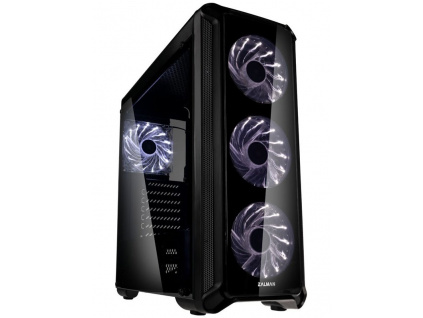 Zalman skříň I3 Edge / Middle tower / ATX / USB 3.0 / USB 2.0 / průhledná bočnice, I3 Edge