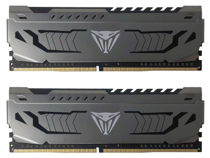 PATRIOT Viper 4 Steel 16GB DDR4 3000 MHz / DIMM / CL16 / Heat shield / KIT 2x 8GB, PVS416G300C6K