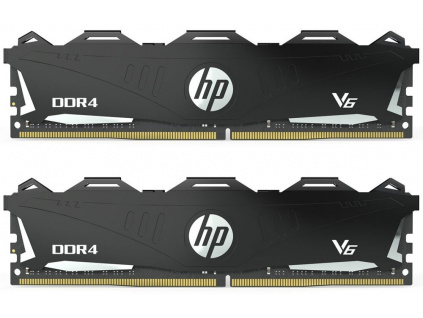 HP Gaming V6 32GB DDR4 3200 MHz / DIMM / CL16 / 1,35V / Heat Shield / Černá / KIT 2x 16GB, 7TE42AA#ABB