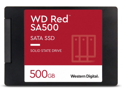 WD RED SSD SA500 500GB / Interní / 2,5" / SATAIII / 3D NAND, WDS500G1R0A