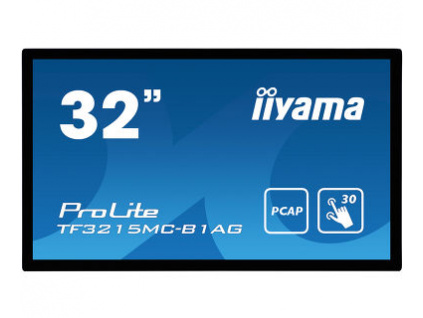 32'' iiyama TF3215MC-B1AG: FullHD,capacitive, 500cd/m2, VGA, HDMI, černý, TF3215MC-B1AG